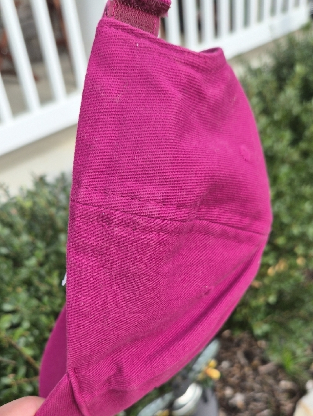 Authentic Balenciaga Fuchsia Logo Baseball Cap - Picture 13 of 16
